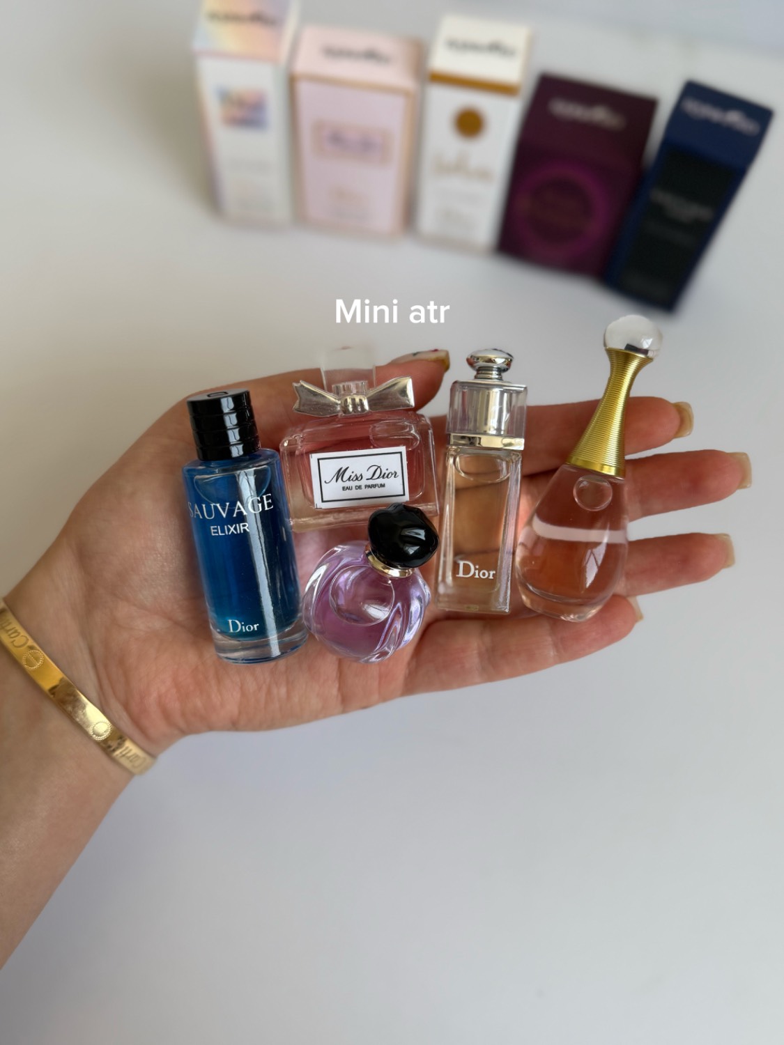 پک عطر مینیاتوری دیور زنانه و مردانه