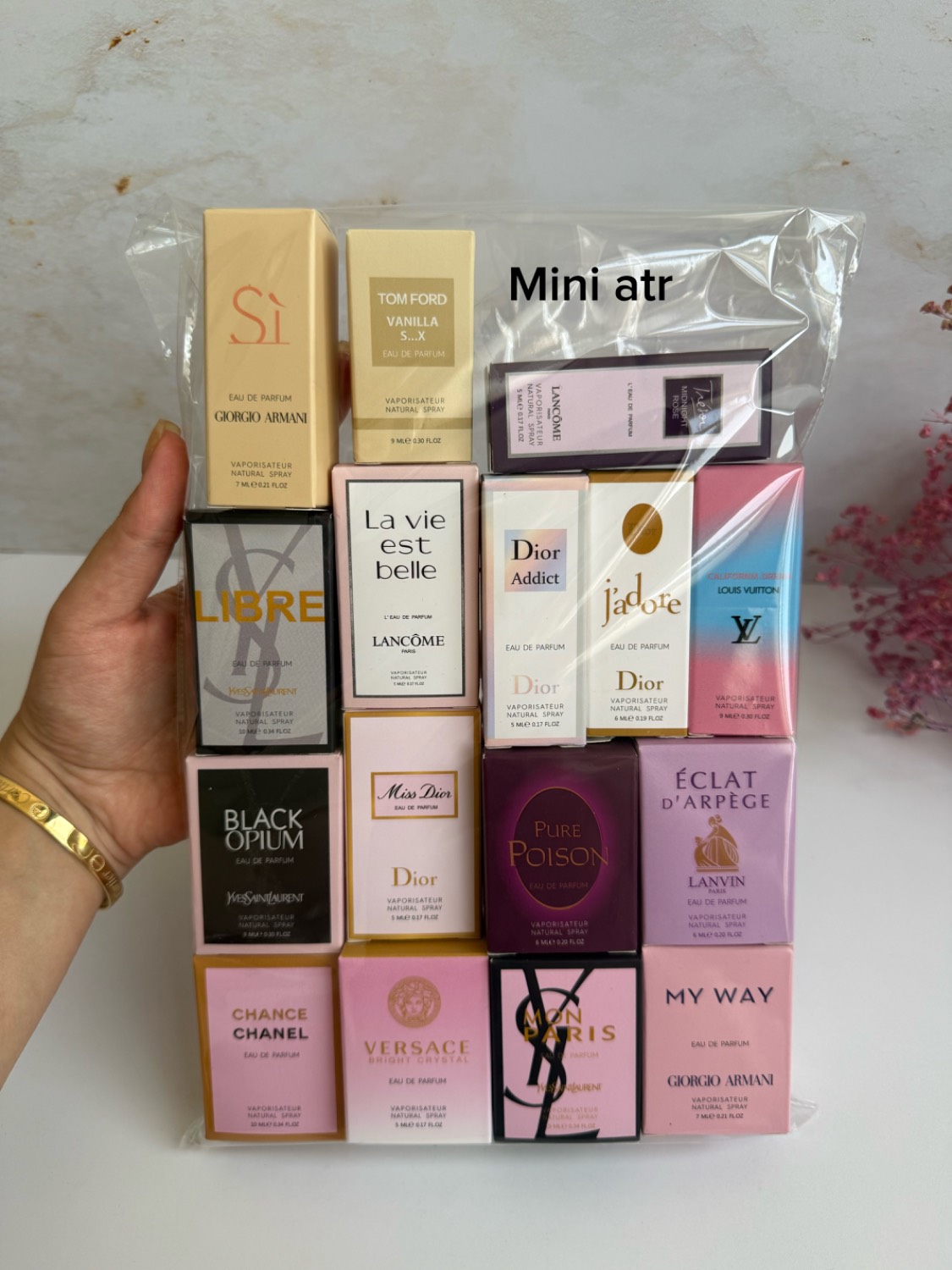 پک عطر مینیاتوری 16 عددی زنانه - Image 4