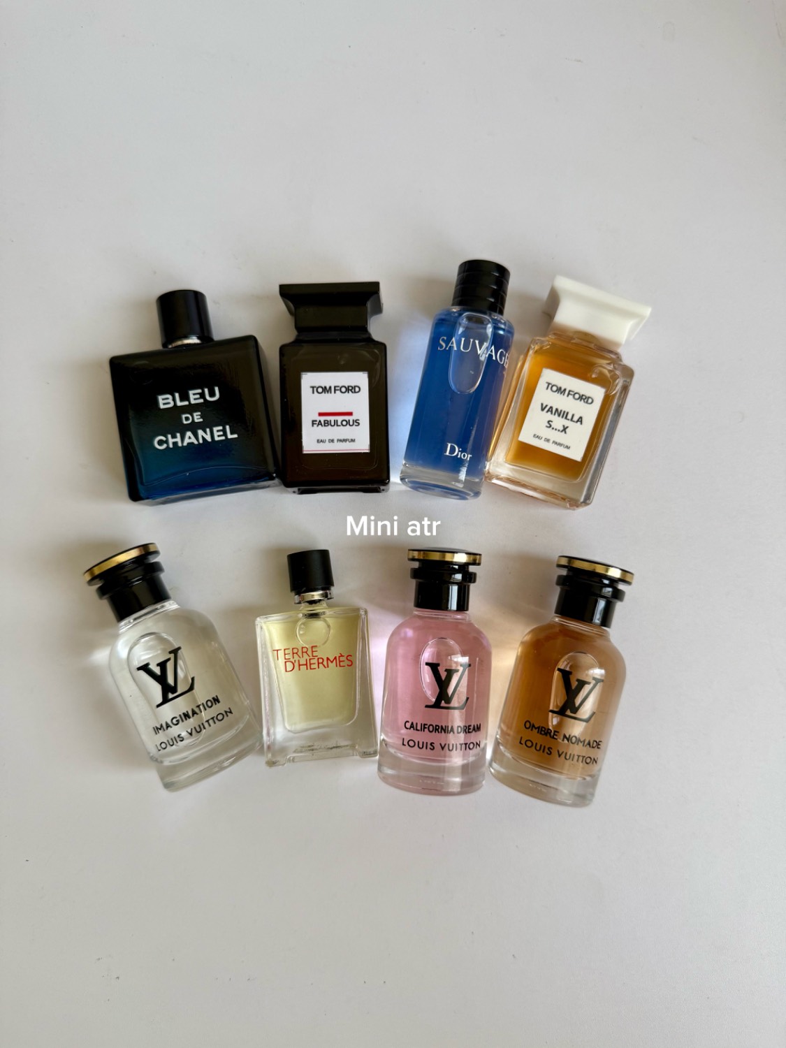پک عطر مینیاتوری 8 عددی مردانه